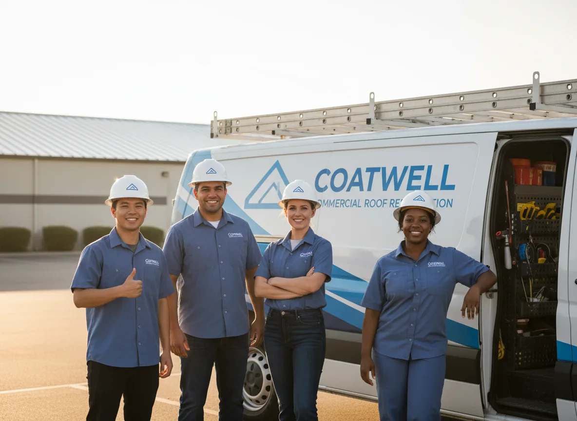 Commercial roof coating company in Mount Pleasant, NC
